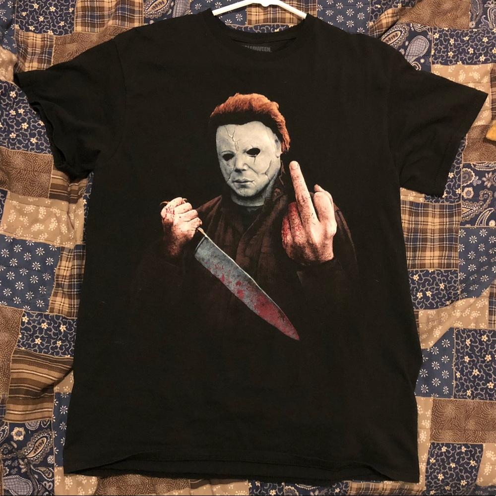 Michael Myers Halloween T. Med. Bought, never wore
